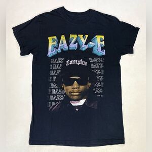 Eazy-E Graphic T-shirt Women Small Black Short Sleeve Music